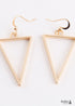 Boho Earrings, RH Dangle Earrings, Heart Loop